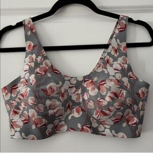 Knix Size L+ (36D, 36DD, 36E/DDD) LuxeLift Pullover Bra - Colour Rose Water